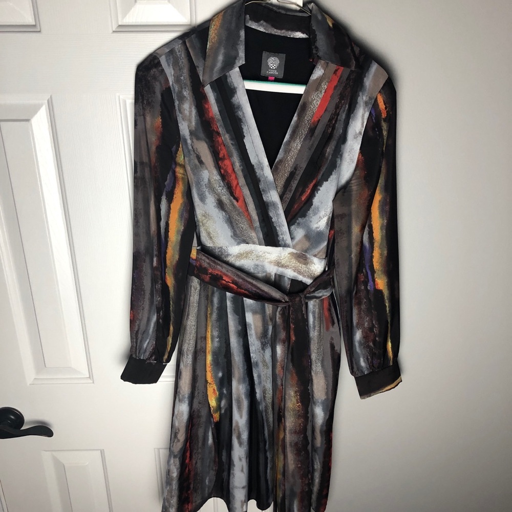 Long sleeve women’s belted Dress Size 6